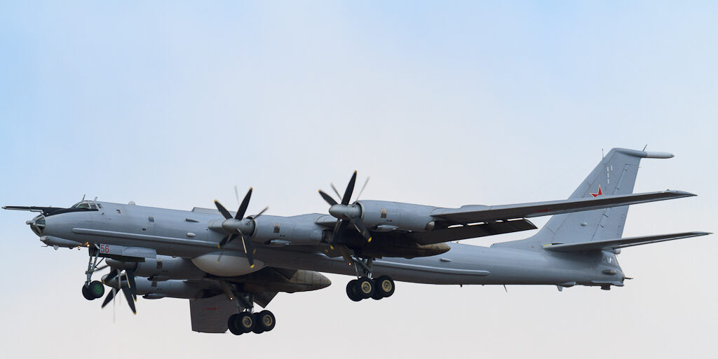 Russischer-Seefernaufklärer Tu-142 (Bear-F). Bild: Fedor Leukhin/CC BY-SA 2.0