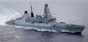HMS Dragon (Daring-Klasse) verlegt in den Nahen Osten. Bild: MoD Royal Navy