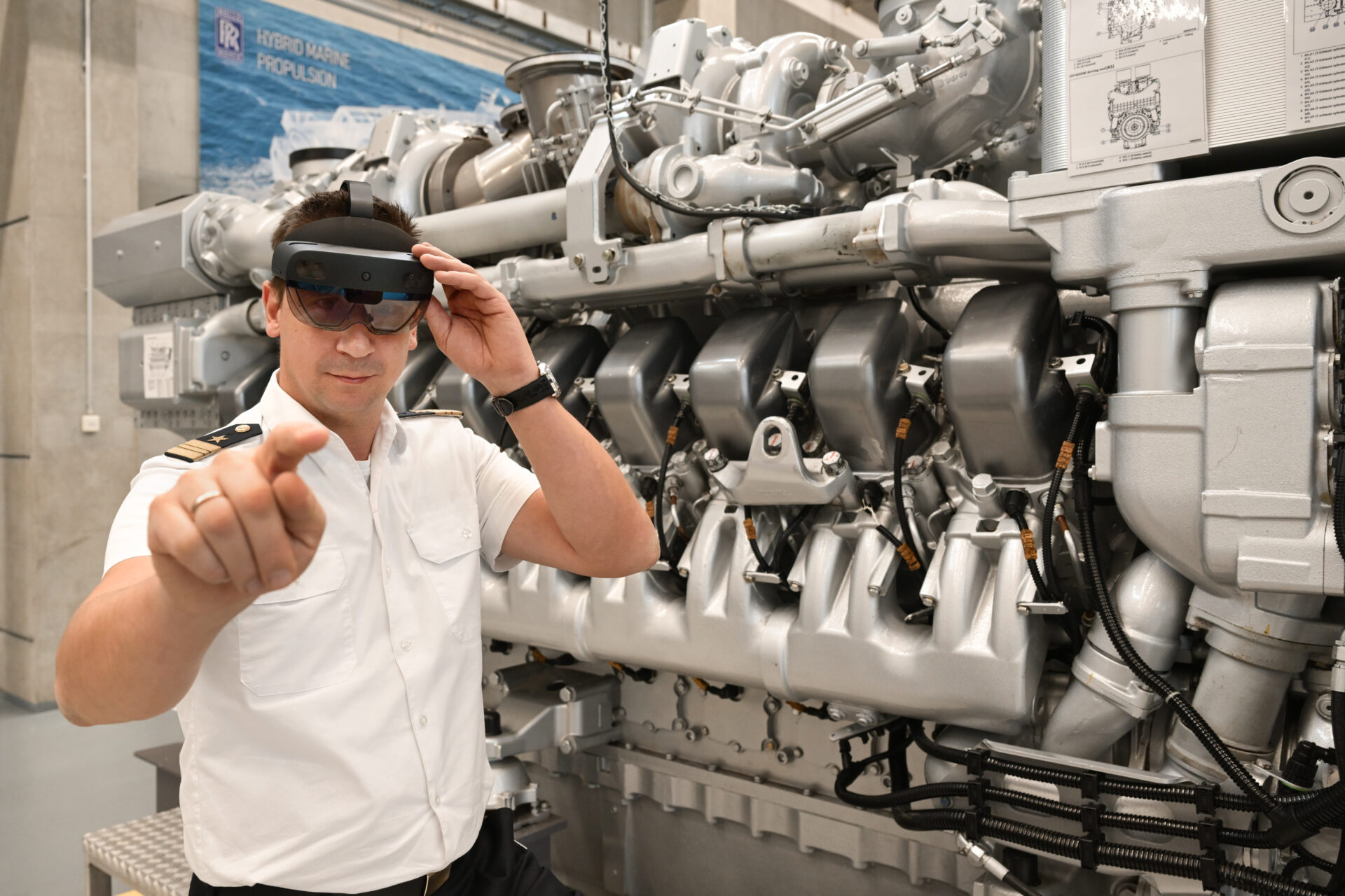 Marine erhält digitale Ausbildungsmittel. Bild: Rolls-Royce Power Systems/RRPS
