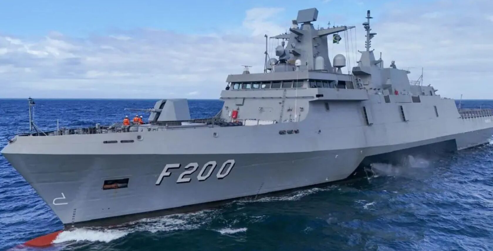 Foto: F200 – Typschiff der Tamandaré-Klasse. Brasilianische Marine