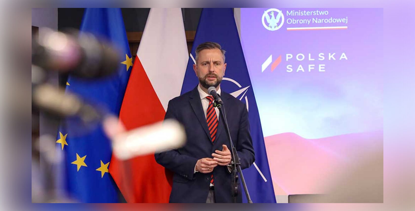 Foto: Polens Verteidigungsminister Władysław Kosiniak-Kamysz. Remontowa Shipbuilding