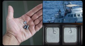 Bildzusammenstellung nach Beschuss der „Ocean Viking“ im August 2025. Quelle: X/SOS-MedItalia