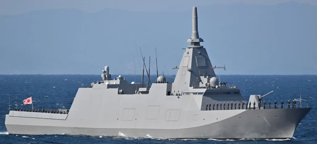 Foto: Fregatte der „Mogami“-Klasse. JMSDF