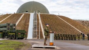 Übergabe des ersten Arrow-3-Systems an die Bundeswehr. Foto: Bw/F.Hildemann