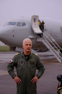 Kommodore des Marinefliegergeschwader 3 „Graf Zeppelin“, Kapitän zur See Oliver Ottmüller Foto: Schlüter