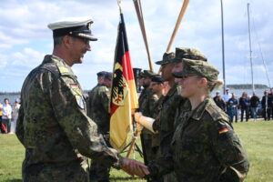 Gelöbnis und öffentliche Vereidigung der Soldatinnen und Soldaten der Marinetechnikschule, Foto Bw/Nicole Kubsch