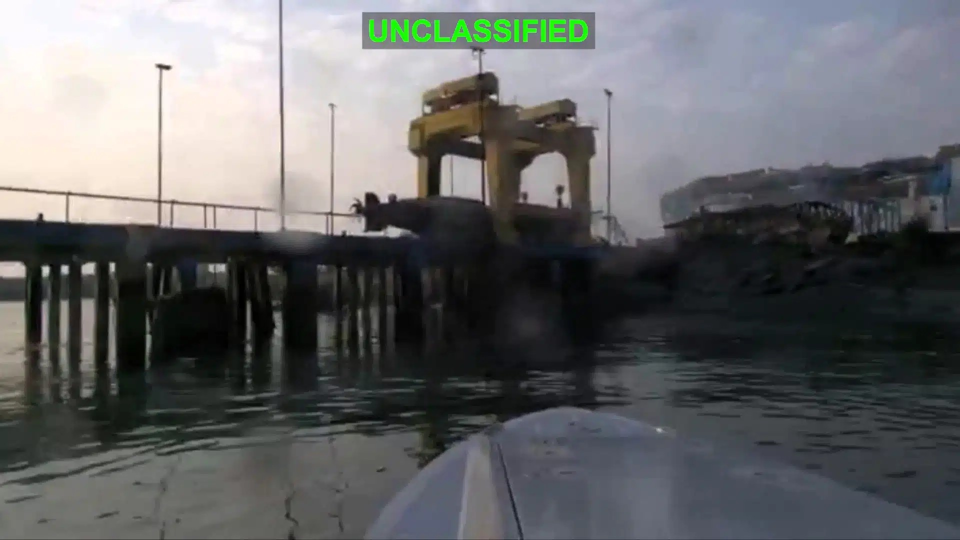 Foto: Screenshot aus Video vom Angriff. USCENTCOM