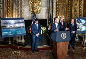 Vorstellung der "Trump-Class" Schlachtschiffe Foto: White House