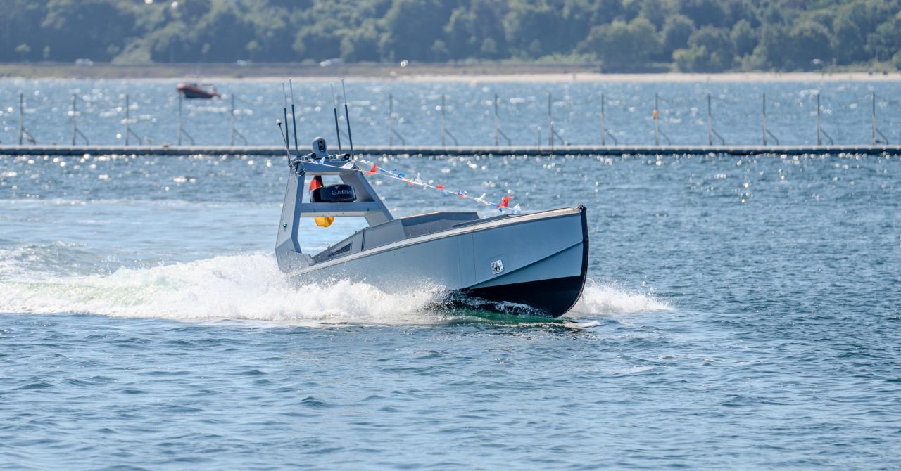 Die "Seetaube" im Kieler Hafen. Foto: CIR