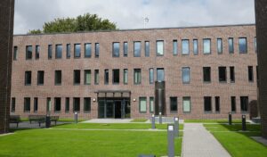 Das neue Gebäude des Waffensystemkommando Marine Foto: hsc