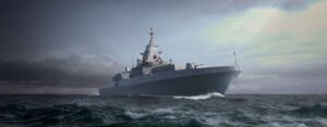 Die Meko A 200 wird zukünftig die U-Jagd Fähigkeit der Deutschen Marine abbilden Grafik: TKMS
