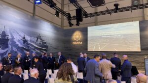 Foto: Gäste warten auf die Keynote vom Inspekteur der Marine auf der MS&D 2026. EBX/MS