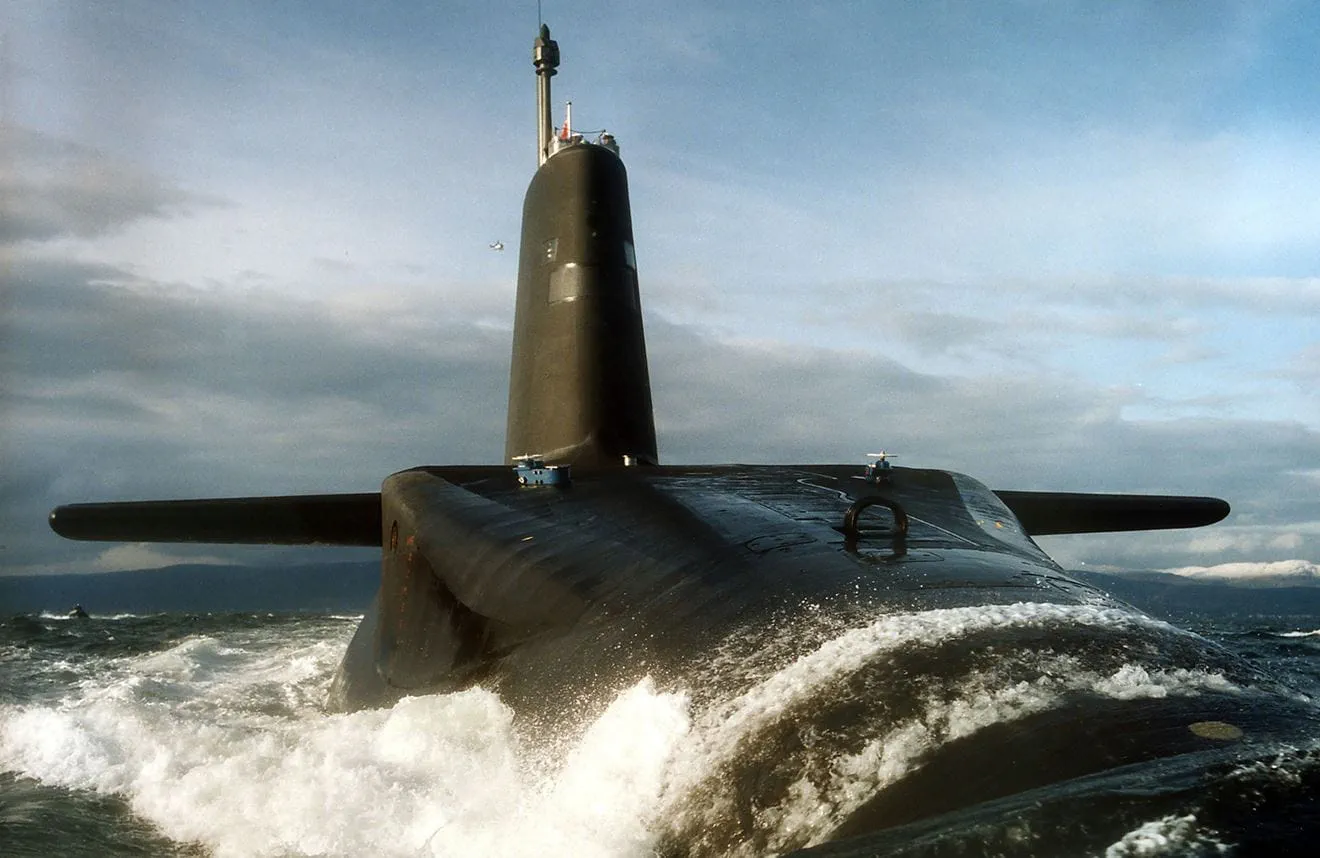 Vanguard U-Boot der Royal-Navy Credit: RN