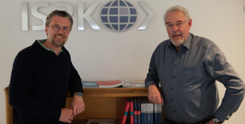 Johannes Peters, Abteilungsleiter Maritime Strategie und Chefredakteur marineforum Holger Schlüter