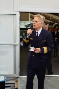 Foto: Christoph Müller Meinhard als Schirmherr eröffnet die 28. DWT in Linstow. HSC