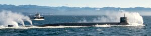 SSBN 730 "Henry M. Jackson", Ohio-Klasse, abtauchend. Foto: U.S. Navy/Victoria Foley