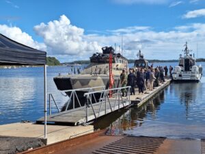 Watercat M18 der Finnischen Streitkräfte bei einer Vorführung 2026 in Lappvik Foto: hsc