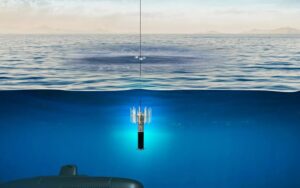 Illustration des FLASH-Tauchsonars. Bild: Thales