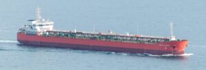 Russischer Öl-Produkten-Tanker "General Skobelev". Foto: Michael Nitz