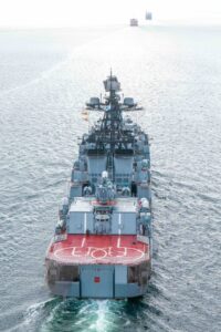 Fregatte "Admiral Levchenko" der Udaloy-Klasse. Foto: Michael Nitz