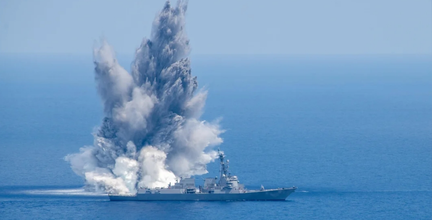 Ansprengung USS Ted Stevens vor der Küste Floridas. Foto: US-Navy