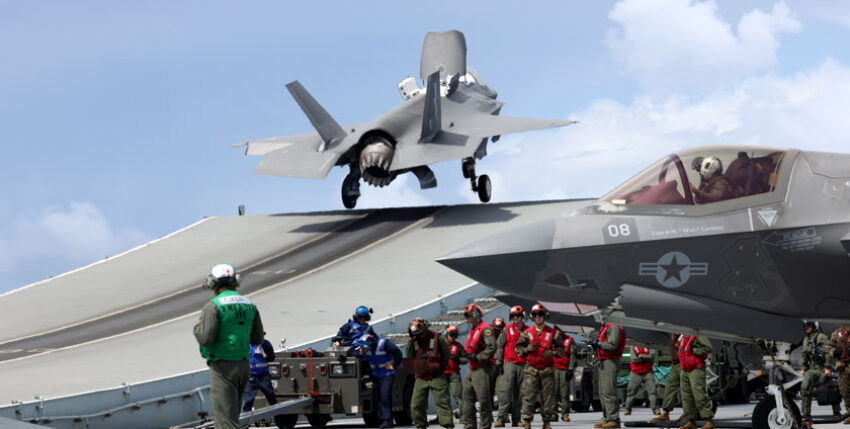 JSF-short-takeoff (UK and US). Photo: Crown Copyright