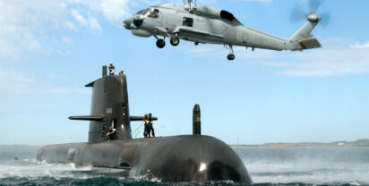 Foto: Australisches Collins-U-Boot „HMAS Sheean“. Australische Marine