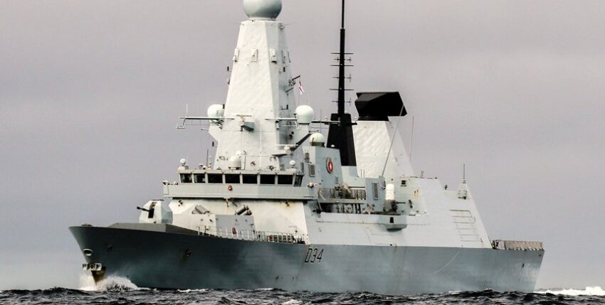 HMS Diamond. Photo: Crown Copyright