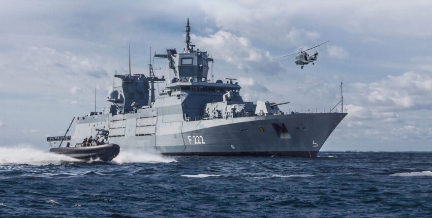 Reichlich Arbeit für die zukünftigen 25er bietet die Fregatte 125 ©Angres