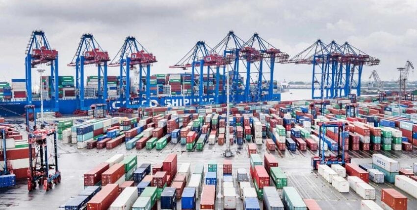 Container Terminal Tollerort, Foto: HHLA/Raetzke