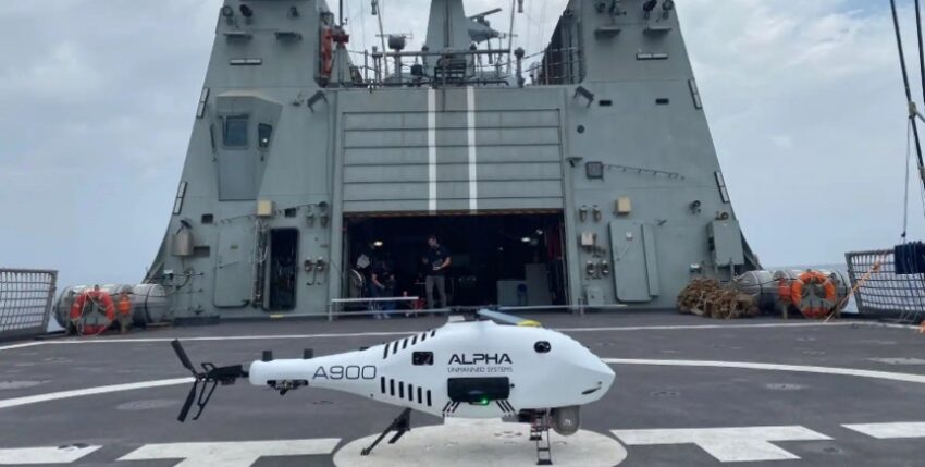 Alfa 900 an Bord BAM Furor Foto: AUS