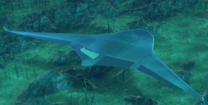 Manta Ray of the Darpa