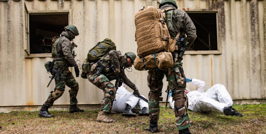 Three weeks of training in North Carolina