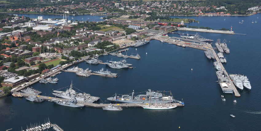 Naval base Kiel-Wik