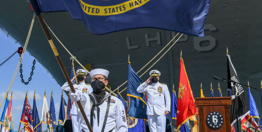 Decommissioning of the Bonhomme Richard