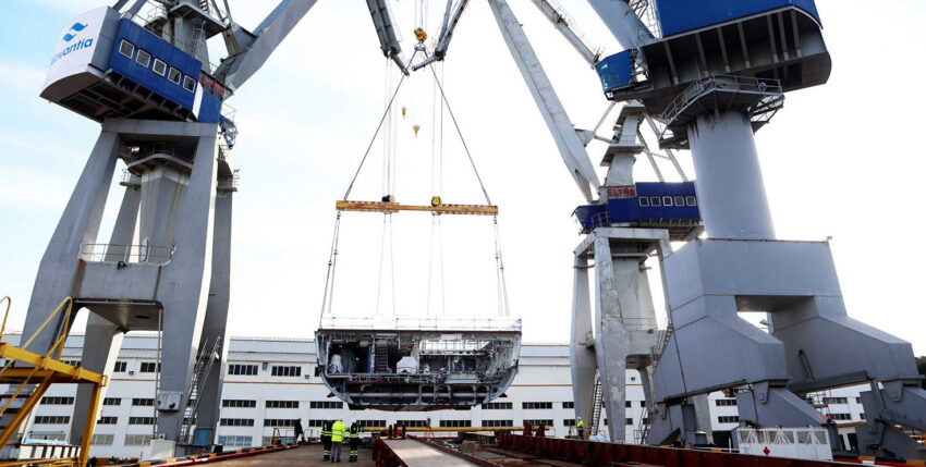 Kiellegung bei Navantia