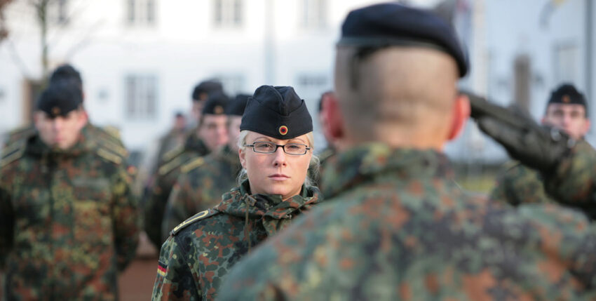 Lehrprobe der Bootsmannsanwärter