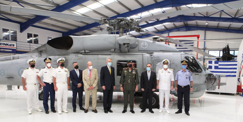 Ceremonial handover at Aeroservices