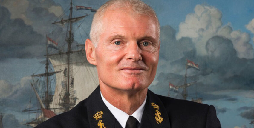 Vice Admiral Rob Kramer is Inspector of the Dutch Navy