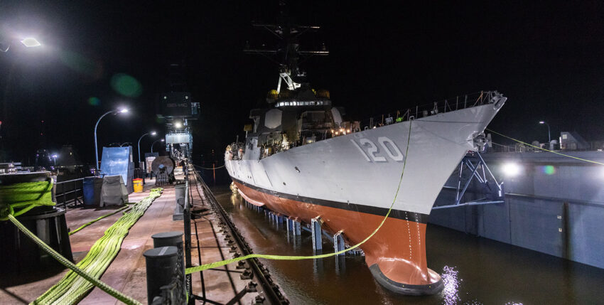 The future USS Carl M. Levin