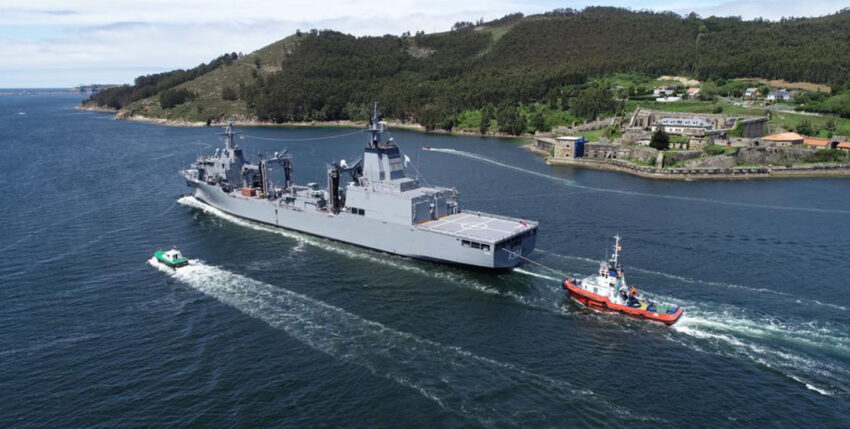 NUSHIP Stalwart outgoing Ferrol