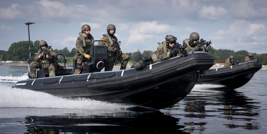 Training in der Eckernförder Bucht