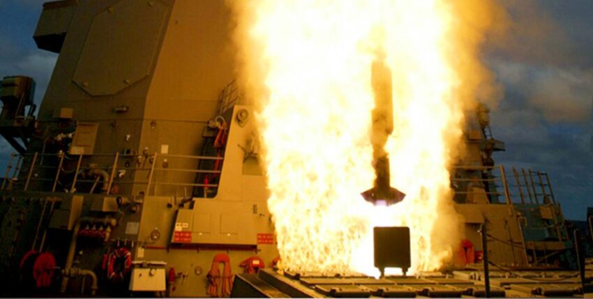 Launch of a Standard Missile from the Mk 41
