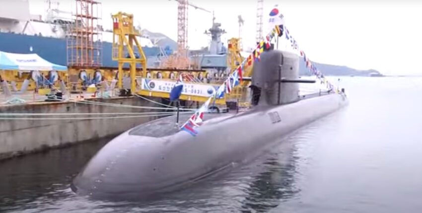 Indienststellung der Dosan Ahn Changho