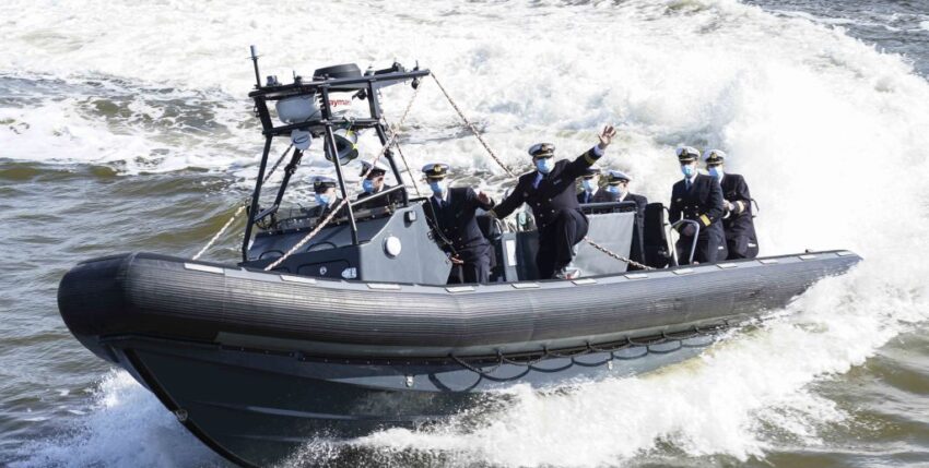 Change of command F125 crew Charlie