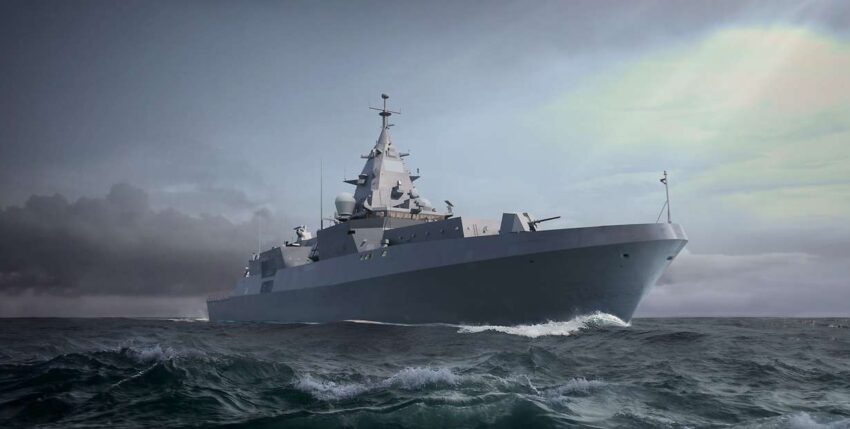 Art Impression MEKO A-200 DEU Inoffiziell Fregatte F 128 Quelle: Bundeswehr