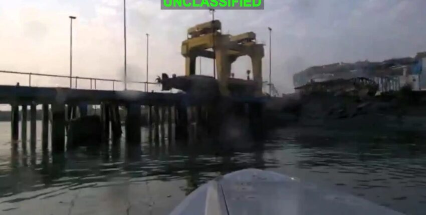 Foto: Screenshot aus Video vom Angriff. USCENTCOM