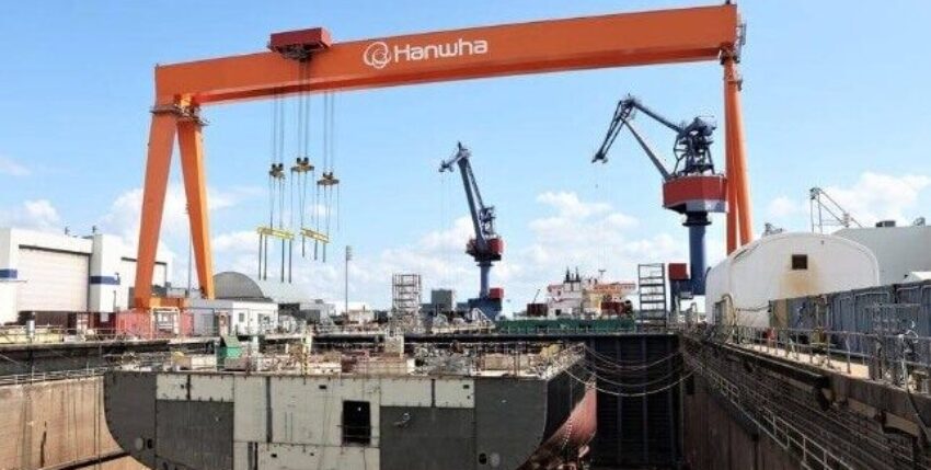 Hanwha Philly Shipyard in September 2025. image: Hanwha
