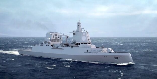 F127 erhält AEGIS-Kampfsystem als FüWES. Design-Studie: TKMS