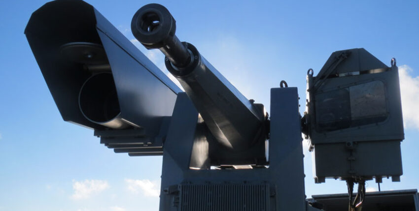 The MLG 27 is one of the navy's standard rifle weapons. Photo: Rheinmetall Defence